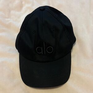 ALO Yoga Black Baseball Cap